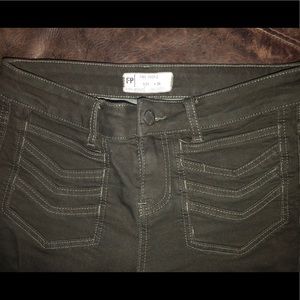 Free People Black Flare jeans